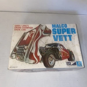 MPC Malco Super Vette 1960 Chevy Corvette Gasser Chris Langs Auto Modellbausatz - Bild 1 von 8