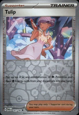 Tulip Reverse Holo Uncommon SV04: Paradox Rift 181/182 NM - Image 1 of 2