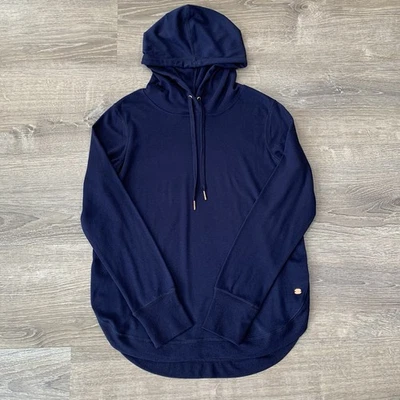 Gaiam толстовка с капюшоном рубашка женщин размер M синий длинным рукавом Activewear повседневный - Изображение 1 из 4