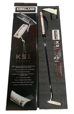 Kirkland Signature KS1 Putter - 34.5” Left Handed NEW In Box - Image 1 of 4