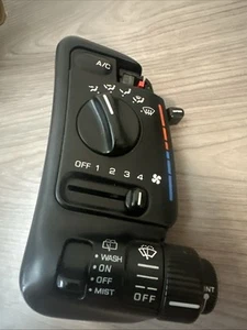 1990 Nissan 300zx Z32 OEM Manual Climate Control Pod Unit - RARE READ - Picture 1 of 8