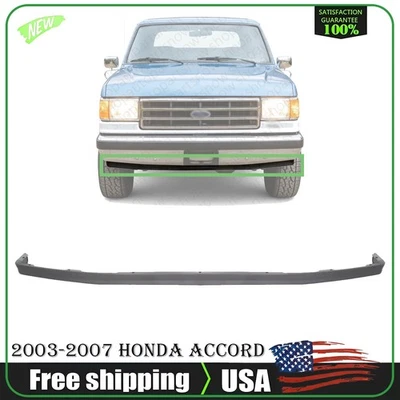 NEW Front Lower Valance Air Deflector Primed For 1987-1991 Ford F-Series/ Bronco Foto 1 de 4