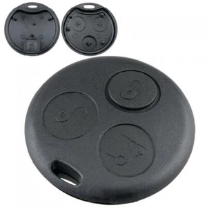 3 Buttons Remote Car Key Shell Case Fit for Fortwo 450 Mercedes Benz SMART - Picture 1 of 7