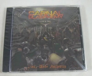 Carnal Blasphemy Liars Made Authority SEALED CD Hard Case 2015 Gore House - Picture 1 of 3
