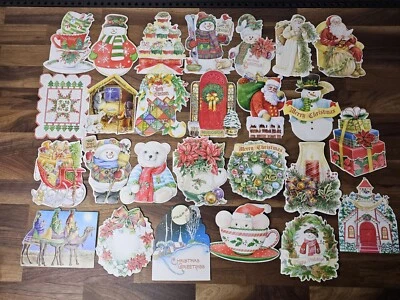 26 Carol's Rose Garden Christmas Cards Wilson Fine Arts Mixed Lot - No Envelopes - Image 1 of 4