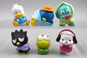 6pc BADBADTZ-MARU HANGYODON PVC Cake Toppers Mini Figures 2 inches tall. - Picture 1 of 2