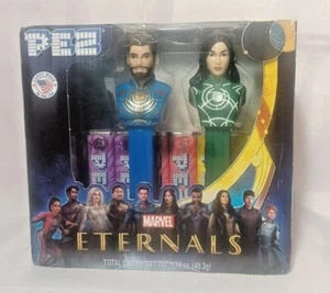 MARVEL'S ETERNALS PEZ Dispensadores IKARIS & SERSI - Caja de Regalo - Juego de 2 - Imagen 1 de 3