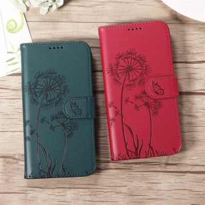 Phone Case Cover for Huawei Honor 200 90 50 70 Solid Color Dandelion Wallet Case - Image 1 of 4
