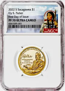 2022 Sacagawea Dollar NGC PF70💥FLAWLESS QUALITY💥FIRST DAY OF RELEASE! - Picture 1 of 4