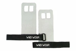 Empuñaduras de mano WOD Wear pullup, protección de muñeca de cuero de gimnasia - Imagen 1 de 7