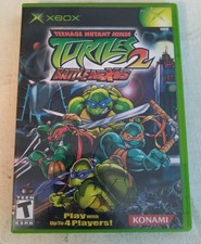 Teenage Mutant Ninja Turtles 2: BattleNexus (Microsoft Xbox, 2004) W/ Manual CIB