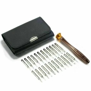 25 Mini Screwdriver Set Bits Multi Small Precision Hex Torx Star Repair Tool - Picture 1 of 11