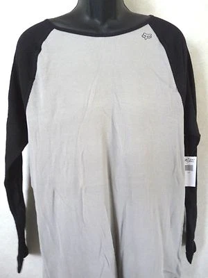 NUEVA CAMISETA FOX RACING HOMBRE BORLEY PUNTO TÉRMICO L/S BREZO GRAFITO GRANDEJJ59 Foto 1 de 3