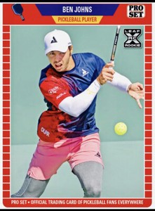 2023 LEAF Ben Johns 1ST EVER Pickleball ROOKIE XRC