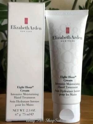 Crema hidratante de tratamiento de manos Elizabeth Arden 8 horas nueva en caja 2,3 oz / 75 ml Foto 1 de 4