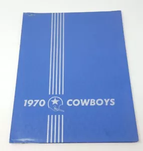 1970 NFL Football Dallas Cowboys Prospectus - Picture 1 of 5