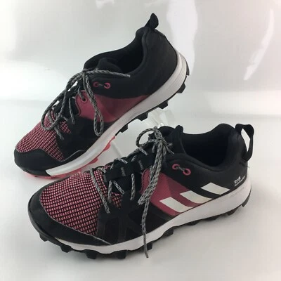 Adidas Womens Black Pink Kanadia TR8 AQ5854 Athletic Trail Running Shoes Size 6 - Image 1 of 4