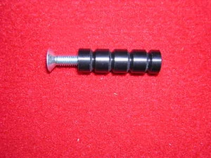 Black Alloy Brake/Gear Toe Peg. New . - Picture 1 of 1