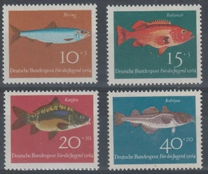 Germany 1964 # B396-99 Fish - set of 4 - MNH - Picture 1 of 5