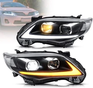 2X VLAND LED Headlights Fit Toyota Corolla 2011-2013 w/DRL Front Lamps Assembly - Bild 1 von 17