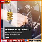 Hot Shock Absorber Motorbike Keychain Cool Motorcycle Key Ring (Yellow+Yellow)