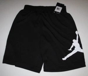 Jordan Jumpman Big Boy's M Black White Logo Jump Man Logo Shorts Short Pants - Picture 1 of 2