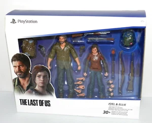 THE LAST OF US JOEL & ELLIE BOXED SET NEW SEALED PLAYSTATION FIGURES - Picture 1 of 4