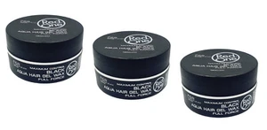 Red One Maximum Control Black Hair Gel Wax Haarwachs 3x 150ml (450ml) BLACK - Bild 1 von 1