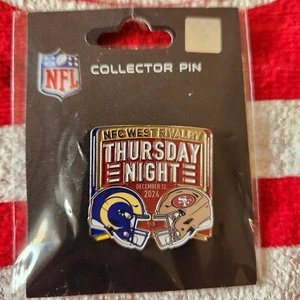 49ERS VS LA RAMS GAMEDAY PIN 12 12 2024 LEVI STADIUM #9 GAME DAY 1 - Picture 1 of 1
