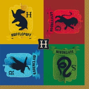 Harry Potter Party Napkins Hogwarts Magic Birthday Party Cake Buffet Food Paper - Picture 1 of 2
