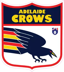ADELAIDE CROWS LOGO 1991-1996 STICKER - Picture 1 of 1