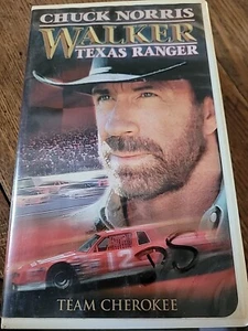 Walker Texas Ranger Team Cherokee VHS Used VCR Video Tape Chuck Norris - Foto 1 di 2
