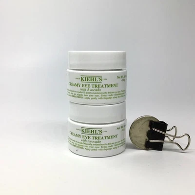 X2 Kiehl's Creamy Eye Treatment With Avocado- 0.5oz/14g (1oz total)- NWOB Sealed - Image 1 of 2