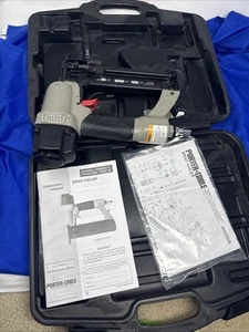 Porter-Cable BN200A 18-Gauge Brad Nailer Nail Gun w/ Hard Case & Manual - Picture 1 of 24