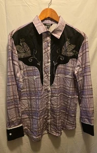 Mens Western Dress Shirt Ouku New With Tags Size Small - Picture 1 of 7