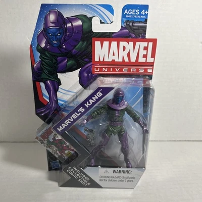 MARVEL UNIVERSE 2011 HASBRO MARVEL'S KANG 4" ACTION FIGURE SERIES #4 #015 - Image 1 of 3