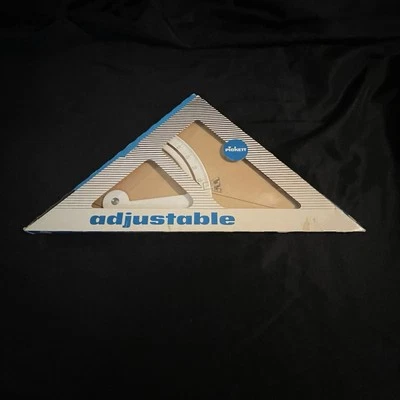 Pickett Adjustable Triangle APC-12 Professional Quality Denmark NOS New - Image 1 of 4