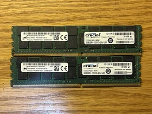 64GB (2 x 32GB) Micron PC4-2133P-L DDR4 LRDIMM ECC REG Registered Server RAM - Picture 1 of 2