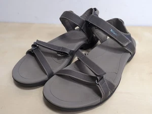 Teva Sandals Womens Sz 9 Verra Sporty Open Toe Slingback 1006263 Brown Fabric - Picture 1 of 8