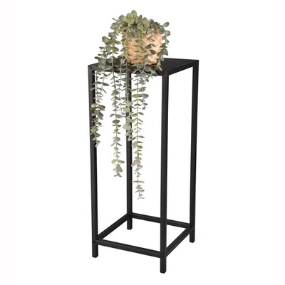 Beistelltisch - schwarz - 25x60x25 cm Ecktisch Mehrzwecktisch Ablagetisch - Bild 1 von 4