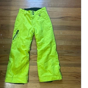 Obermeyer Teen Boys Brisk Pant Green Flash - Picture 1 of 11