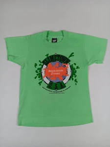 Vintage Nickelodeon Slimetown Universal Studios Fl 1990 T Shirt Youth Size 10-12 - Picture 1 of 13