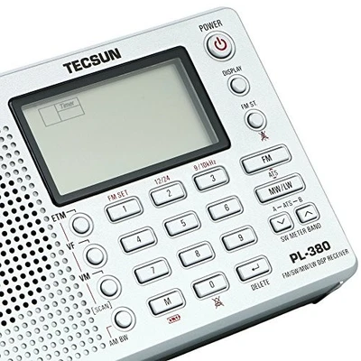 TECSUN PL-380 Digital DSP Kurzwellenradio BCL Empfänger FM Stereo/LW/MW/SW TI - Bild 1 von 4