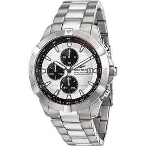 Mens Wristwatch SECTOR ADV2500 R3273643005 Chrono Stainless Steel Sub 100mt - Picture 1 of 2
