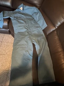 Levis Jumpsuit Coverall Blue Snap Zip Skate Mechanic Work Mens Cordura NWT $148 - Picture 1 of 6