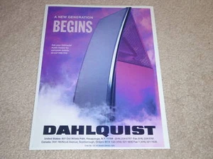 Dahlqist DQ-20 Speaker Ad,1993, Beautiful Ad - Picture 1 of 1