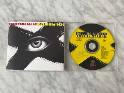 The Rolling Stones Love Is Strong CD Single ORIGINAL UK IMPORT! 1994 Virgin OOP! - Image 1 of 4