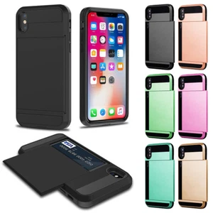 Funda rígida híbrida a prueba de golpes para iPhone X XR XS Max - Imagen 1 de 40