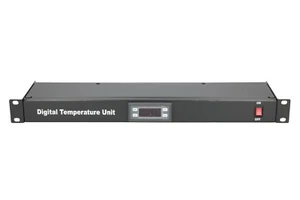 Jednostka termostatyczna Szafy sieciowe 19" Thernostat Czarny - Zdjęcie 1 z 8