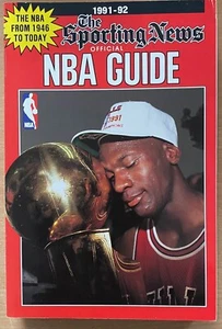 1991 / 1992 The Sporting News NBA Guide - Michael Jordan - Picture 1 of 1